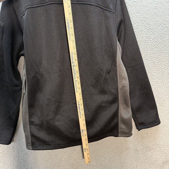 Cincinnati Bengals Sweatshirt Adult Large Black Heavyweight 1/4 Zip Pullover NEW - Picture 4 of 12